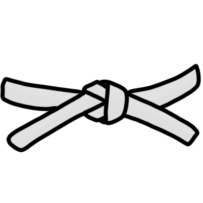 white belt