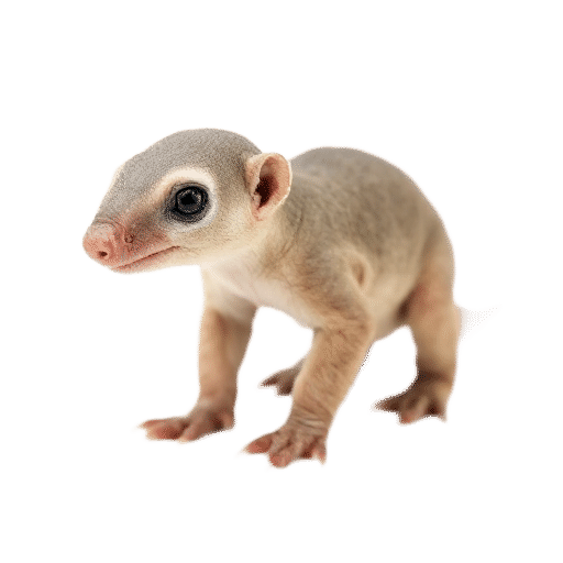 armadillo pup