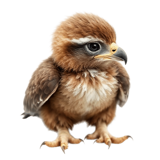 eagle chick