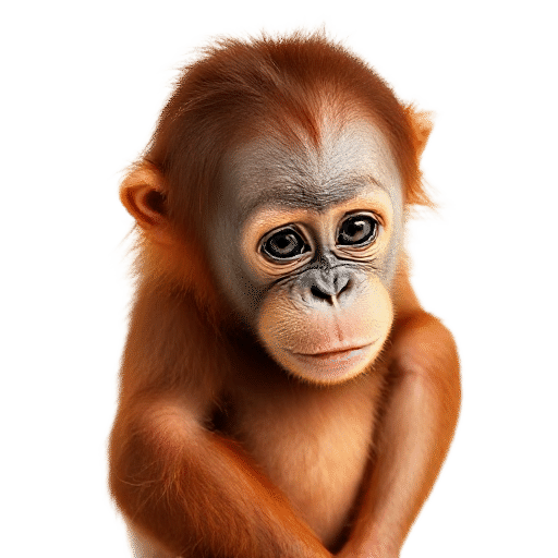orangutan baby