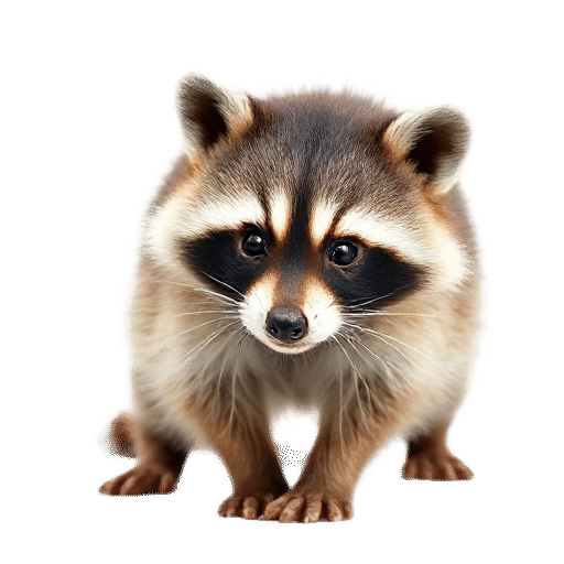 raccoon young
