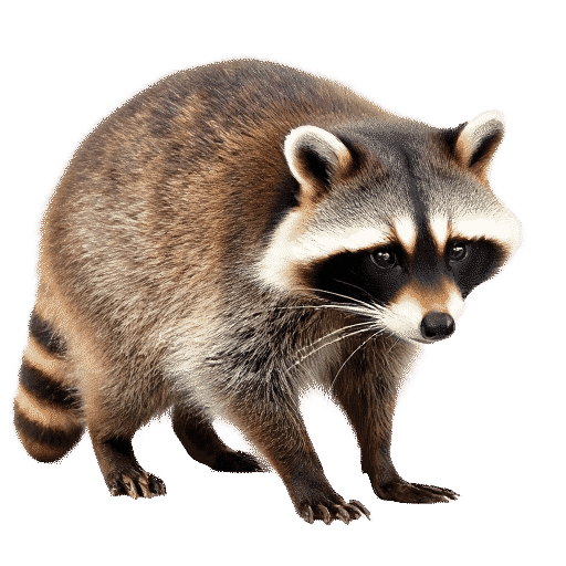 raccoon adult