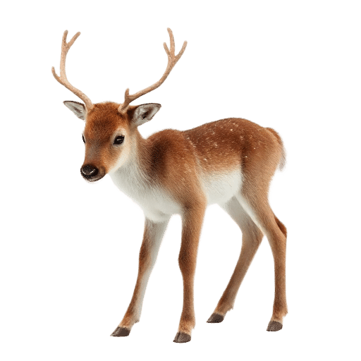 reindeer calf