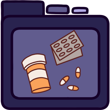 medicine folder