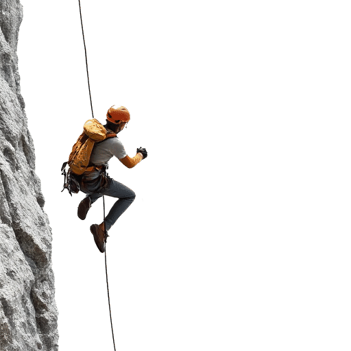 abseiling