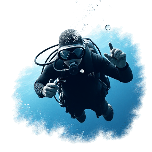 diving