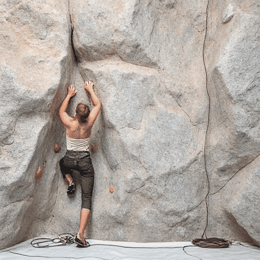 indoor rock climbing