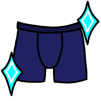 clean underpants