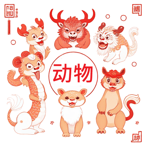 Chinese Zodiac Animals Chinese New Year