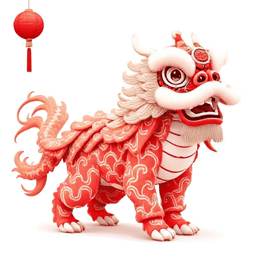 Lion Dance Chinese New Year