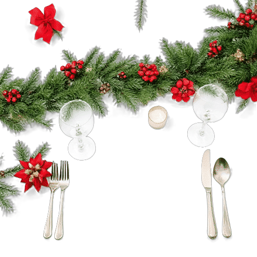 festive table settings