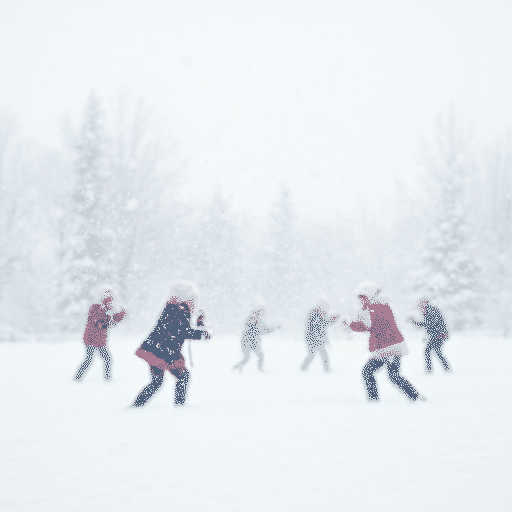 snowball fight