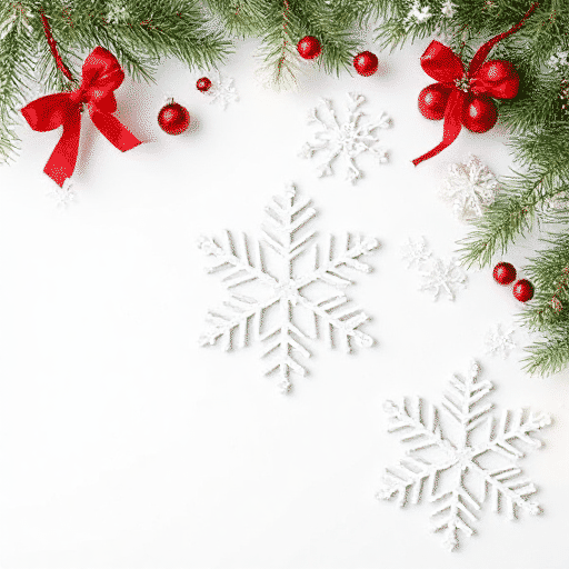 snowflake decorations