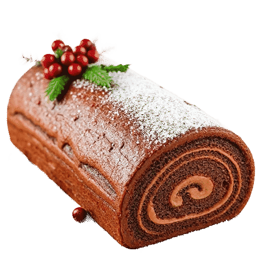 yule log cake