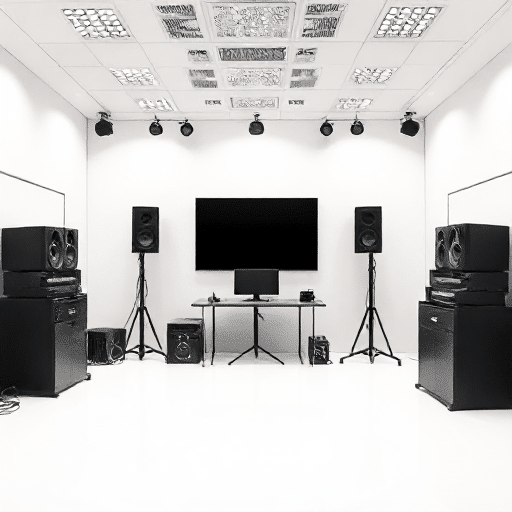 audio visual equipment room