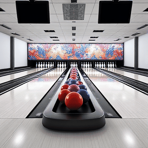 bowling lanes