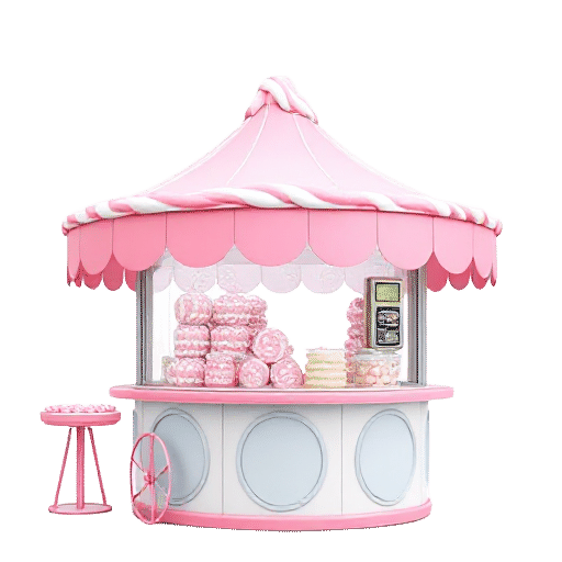 candy floss stand