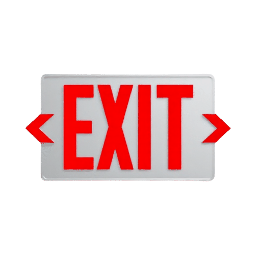 exit signs