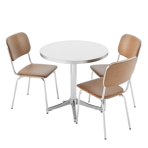 table and chairs