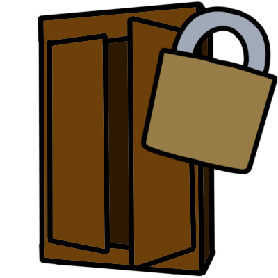 locked in closet / wardrobe