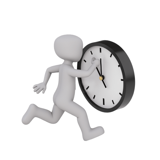 running late