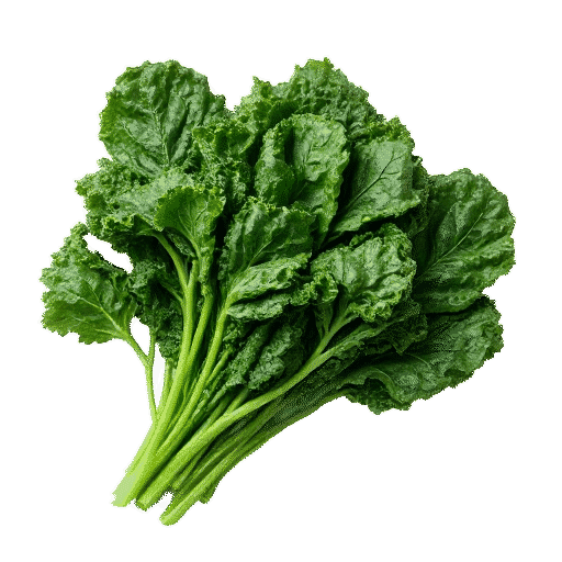 Curly spinach