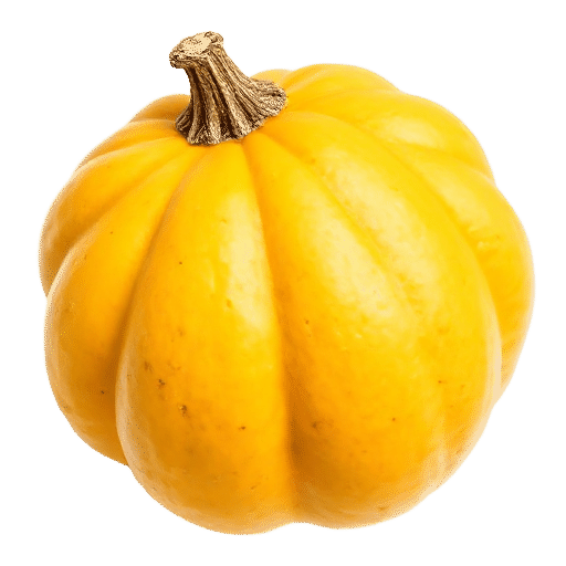 Golden acorn squash