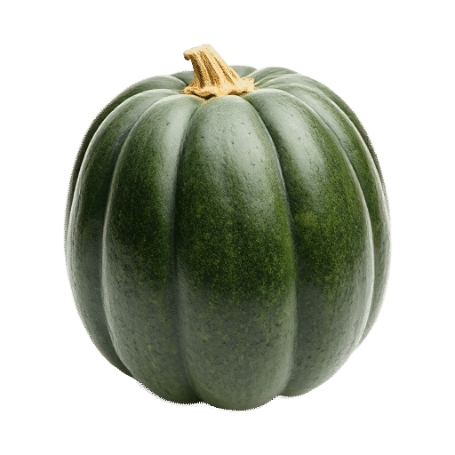 Green acorn squash
