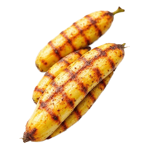 Grilled chayotes