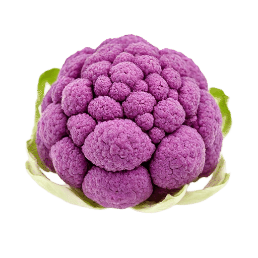Purple cauliflower