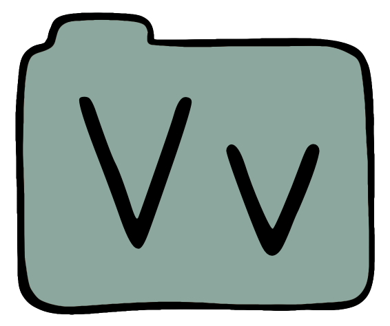 V folder