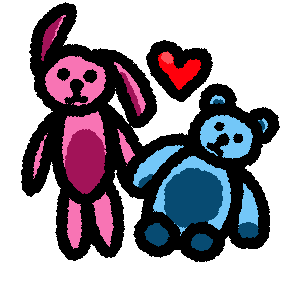 comfort items / plushies