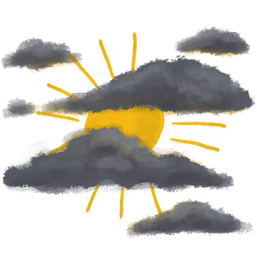 cloudy