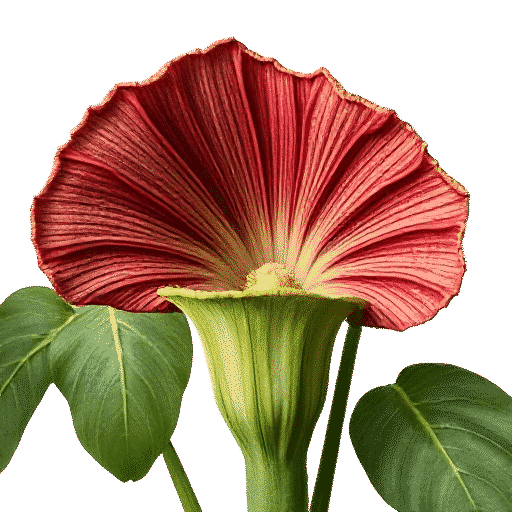 Corpse Flower Amorphophallus titanum plant