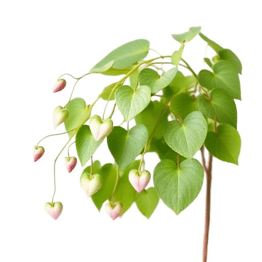 String of Hearts Ceropegia woodii plant