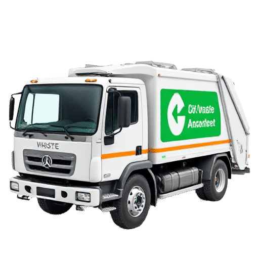 waste management truck