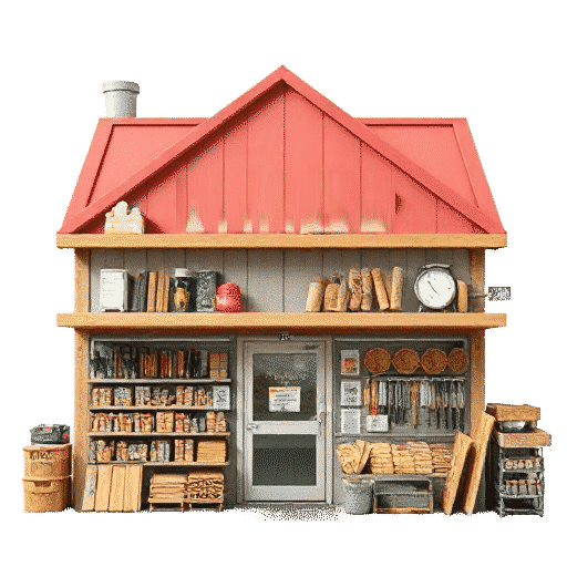 building supply store