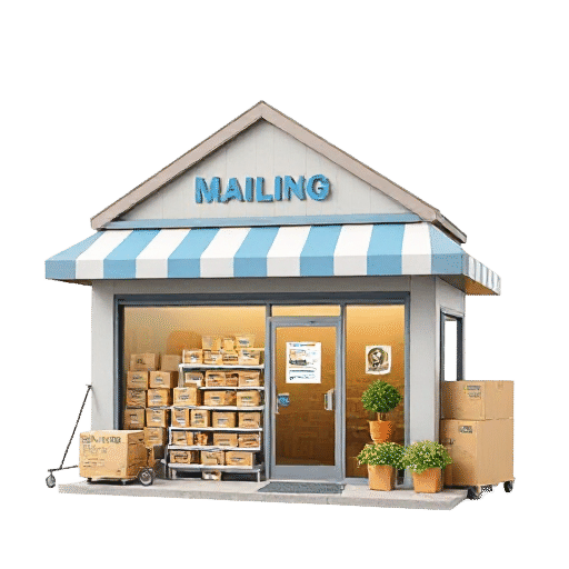 mailing and shipping store