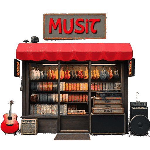 music store