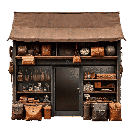 leather goods store