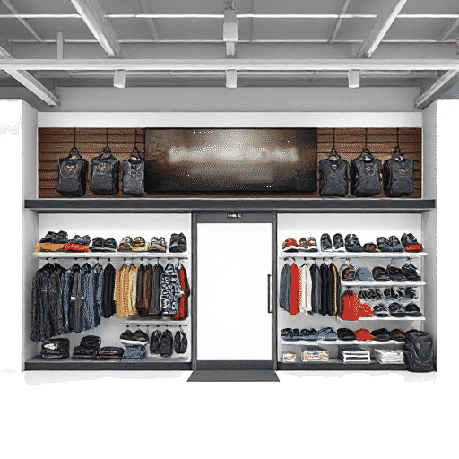 sporting goods store