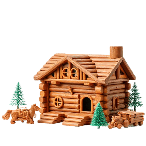 Lincoln Logs toy