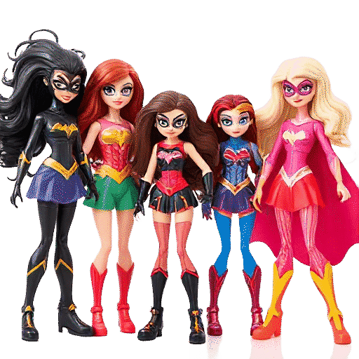 Mattel DC Super Hero Girl toys