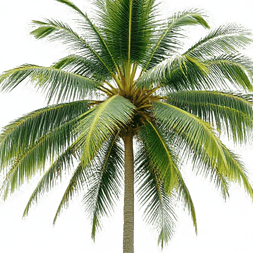 Coconut Palm Cocos nucifera