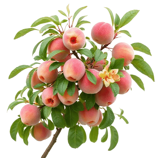 Peach Prunus persica