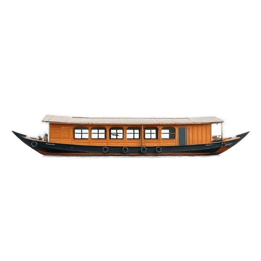 Lao river boat