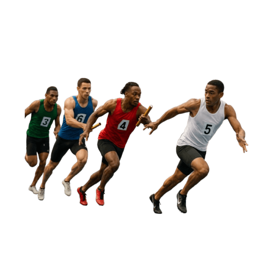 The 4x100m Relay event