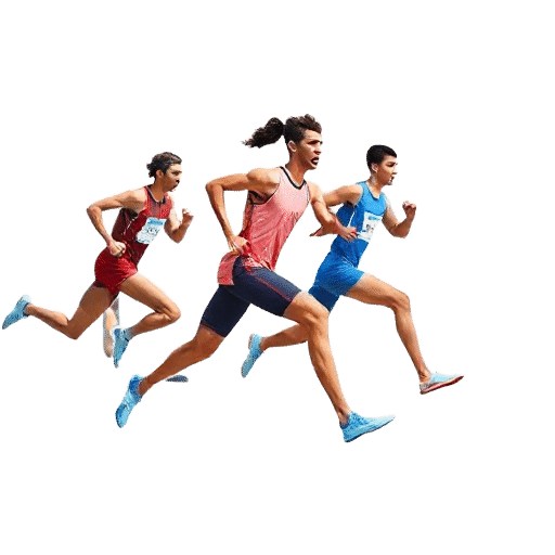 The 200m Dash event