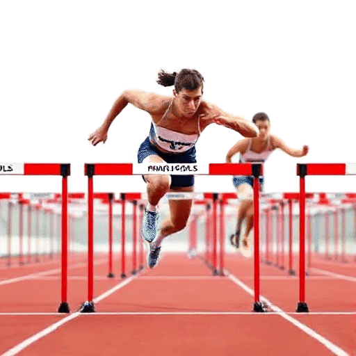 The 110m Hurdles event