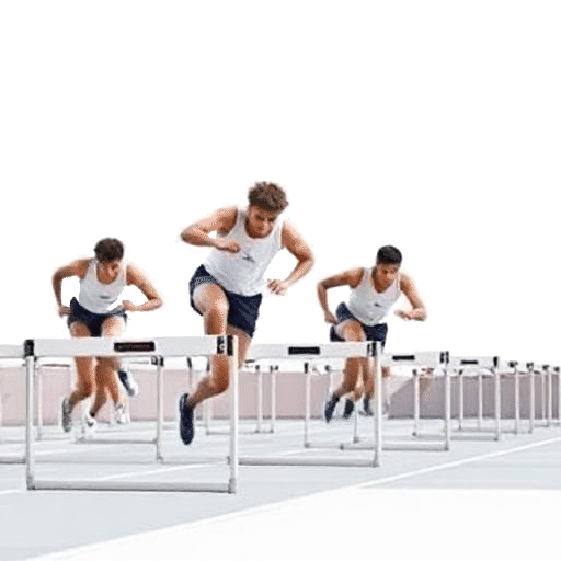 The 110m Hurdles event
